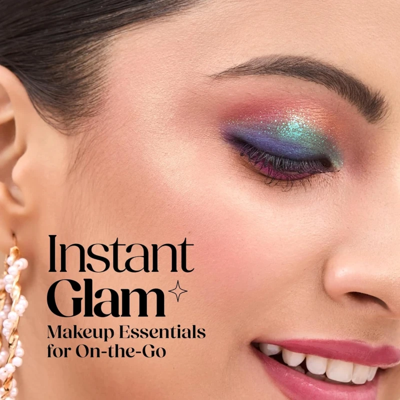 Hilary Rhoda More Than Basic Face Palette | With Blushes, Shimmer Highlighters & Eyeshadows | Highly Pigmented & Long Lasting Face Palette |10.5g (All Nighter - Shade 04) thumbnail 4